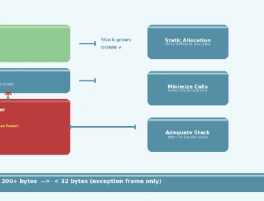 Fixing Cortex-M Hard Fault Handler Stack Corruption