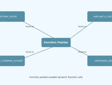 Function Pointers Explained for Embedded Systems
