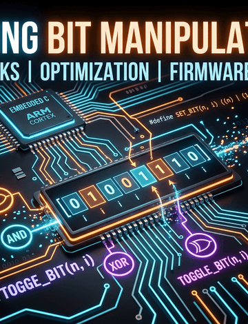 Bit Manipulation Masterclass for Embedded C Interviews