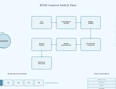 Context Switching and Scheduling in RTOS - A Deep Dive