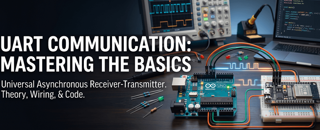 UART Communication Protocol Explained for Embedded Systems