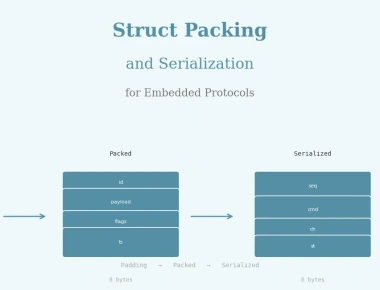Struct Packing and Serialization for Embedded Protocols
