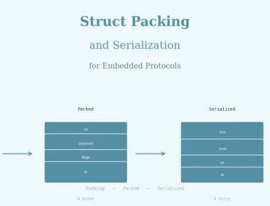 Struct Packing and Serialization for Embedded Protocols