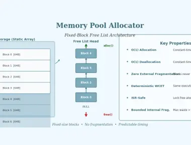 Memory Pool Allocation for Deterministic Embedded Systems