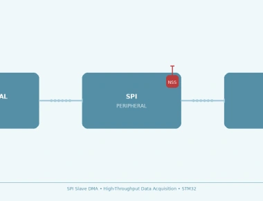 SPI Slave DMA Implementation on STM32 for High-Throughput Data Acquisition