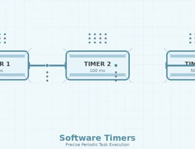 FreeRTOS Software Timers for Precision Periodic Tasks in Embedded Systems
