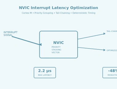ARM Cortex-M NVIC Interrupt Latency Optimization Techniques