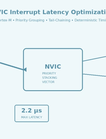 ARM Cortex-M NVIC Interrupt Latency Optimization Techniques