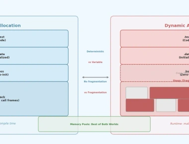 Static vs Dynamic Memory Allocation in Embedded Systems