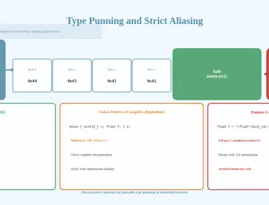 Type Punning and Strict Aliasing in Embedded C