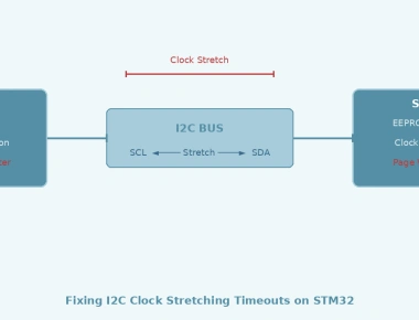 Fixing I2C Clock Stretching Timeouts on STM32