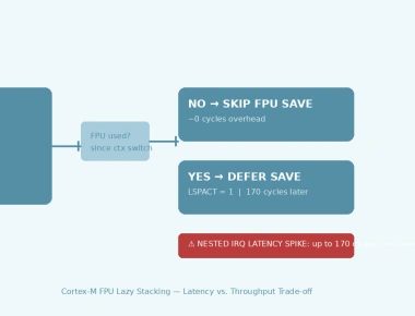 Cortex-M Floating-Point Unit Lazy Stacking Optimization